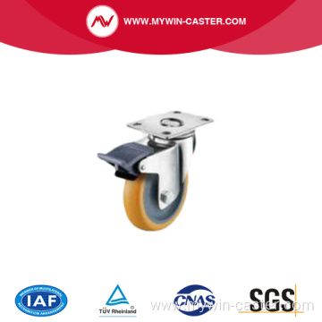 medium duty pu Stainless steel casters